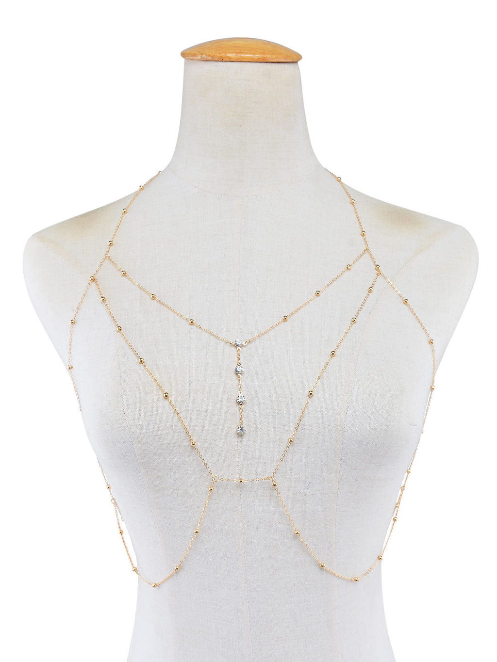 Rhinestone Tassel Body Jewellery