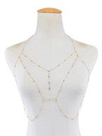 Rhinestone Tassel Body Jewellery