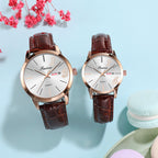 Fasina Couple Models For Life 1314 Simple Female Watch Male Valentine'S Day Gift Watch Set
