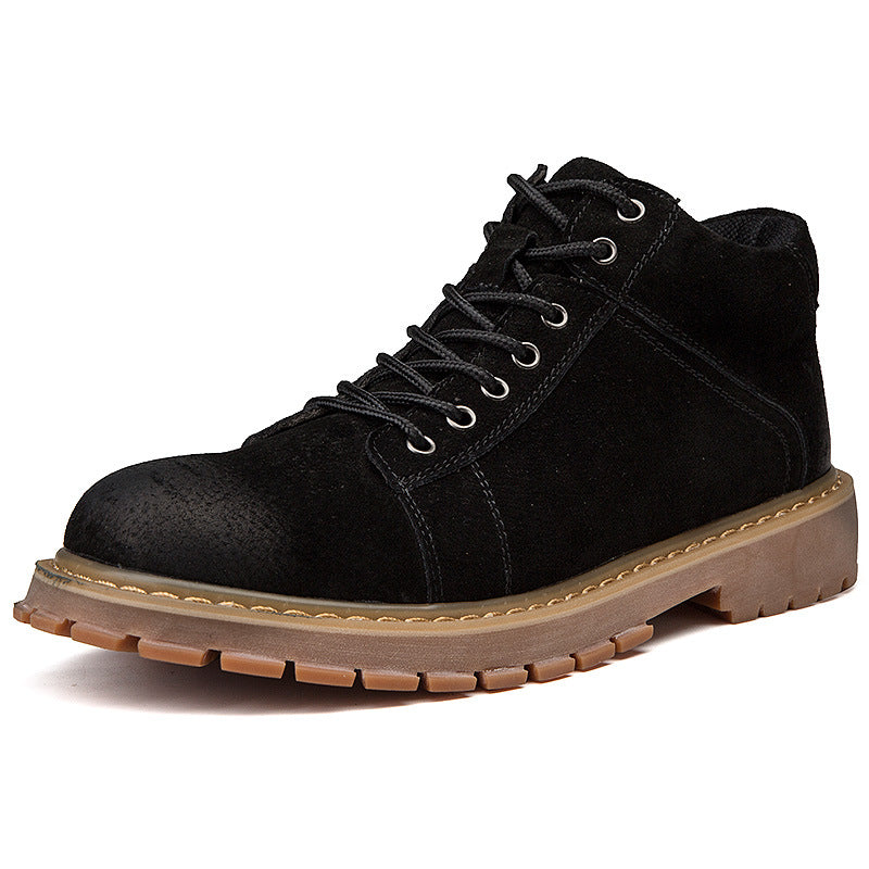 High-top Martin Boots Men's Tooling Trendy Retro Boots High-top Boots Men's Drop Shipping