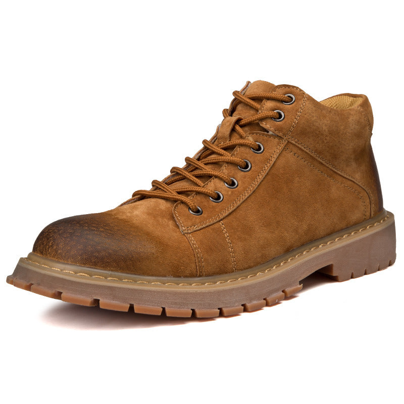 High-top Martin Boots Men's Tooling Trendy Retro Boots High-top Boots Men's Drop Shipping