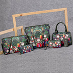 European And American Printing Picture-Mother Handbag Fashion One-Shoulder Bag
