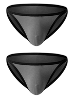 Men's Low-Rise Sexy U-Convex Thong And Briefs