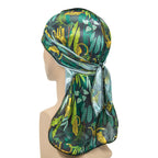 Velvet Leopard Long Tail Pirate Hat