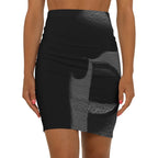 Shhh! - Womens Pencil Skirt - iSAW Company