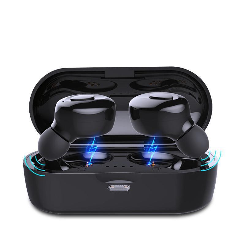 Premium Bluetooth 5.0 Wireless Sports Headphones - Waterproof Earbuds with 20m Range & NFC