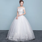 Qidi wedding dress shoulder wedding dress