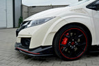Maxton Design - FRONT SPLITTER V.2 HONDA CIVIC IX TYPE R (2015-2017)