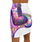 Hippie Guitar - Womens Pencil Skirt