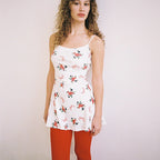 Women's Sexy Floral Fresh-style Slip Dress