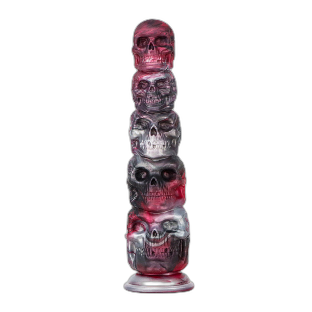 Skull - Silicone Anal Beads - Insertable Anal Plug - Anal Stimulation Sex Toy