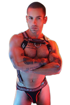 Breedwell Gymnetixxx Body Harness Red