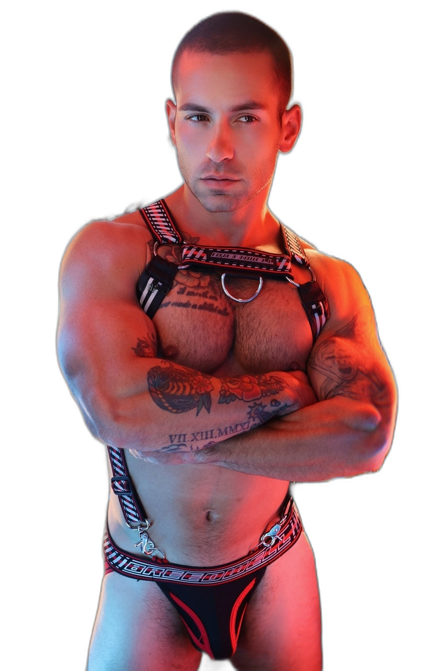Breedwell Gymnetixxx Body Harness Red