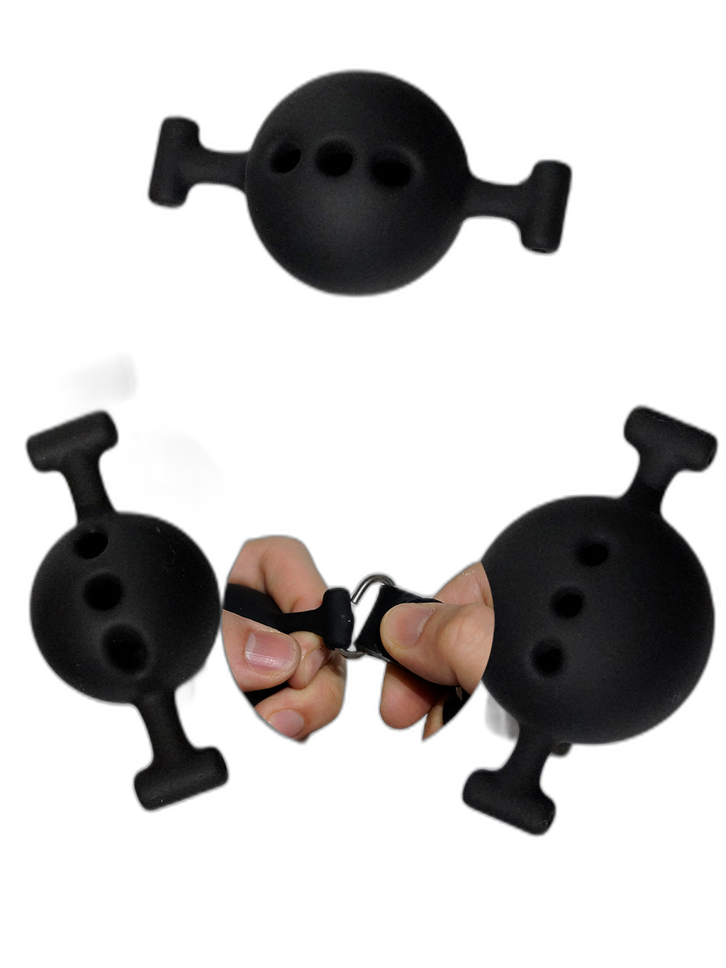Silicone Harness Ball Gag