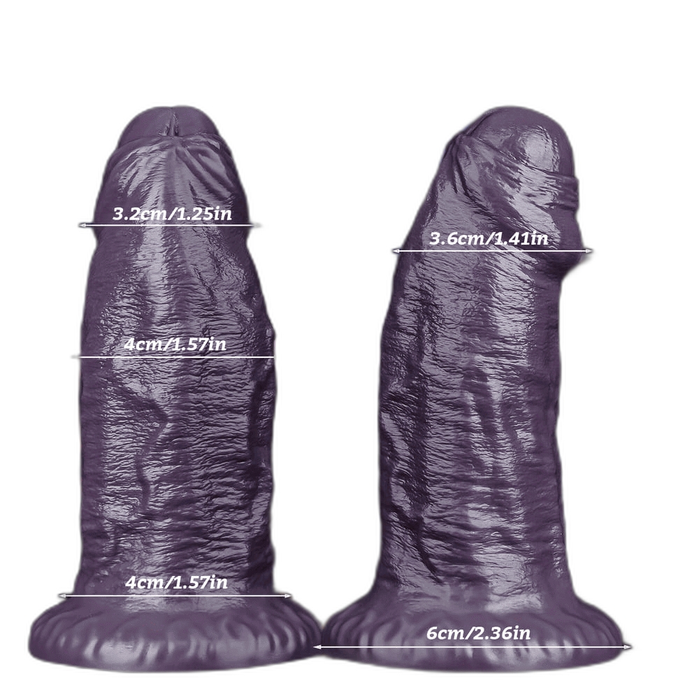 Fleshcurrent - 4.3 Inch Realistic Silicone Vibrating Dildo