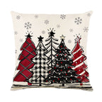 Christmas Cushion Cover Pillowcase Merry Christmas Decor For Home Xmas Ornament Happy NewYear Gift