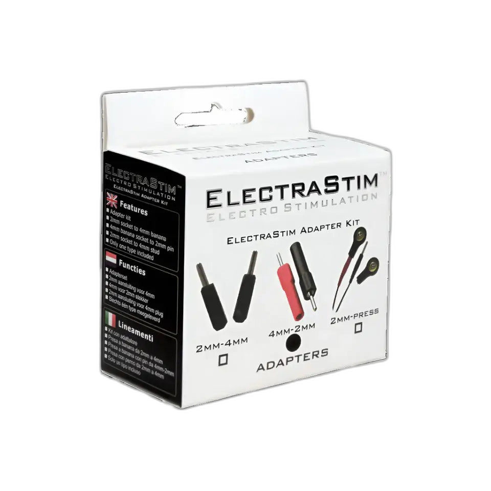 ElectraStim 4mm Banana Plug to 2mm Pin Converter Kit
