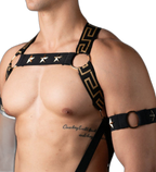 Elegant Gold Star Elastic Harness