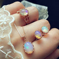 Dazzling Gemstone Jewellery Set