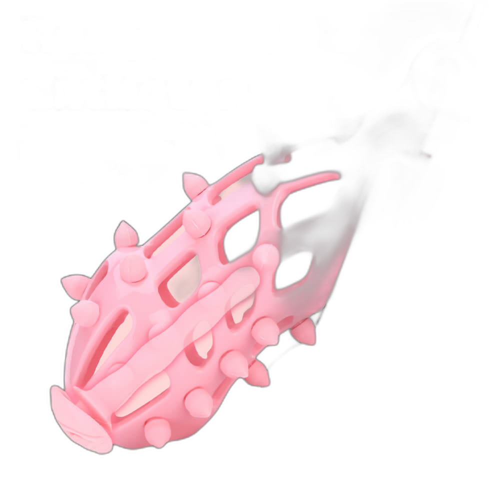 Gorse - Spiked Cock Cage - Chastity Cage With Urethral Sound