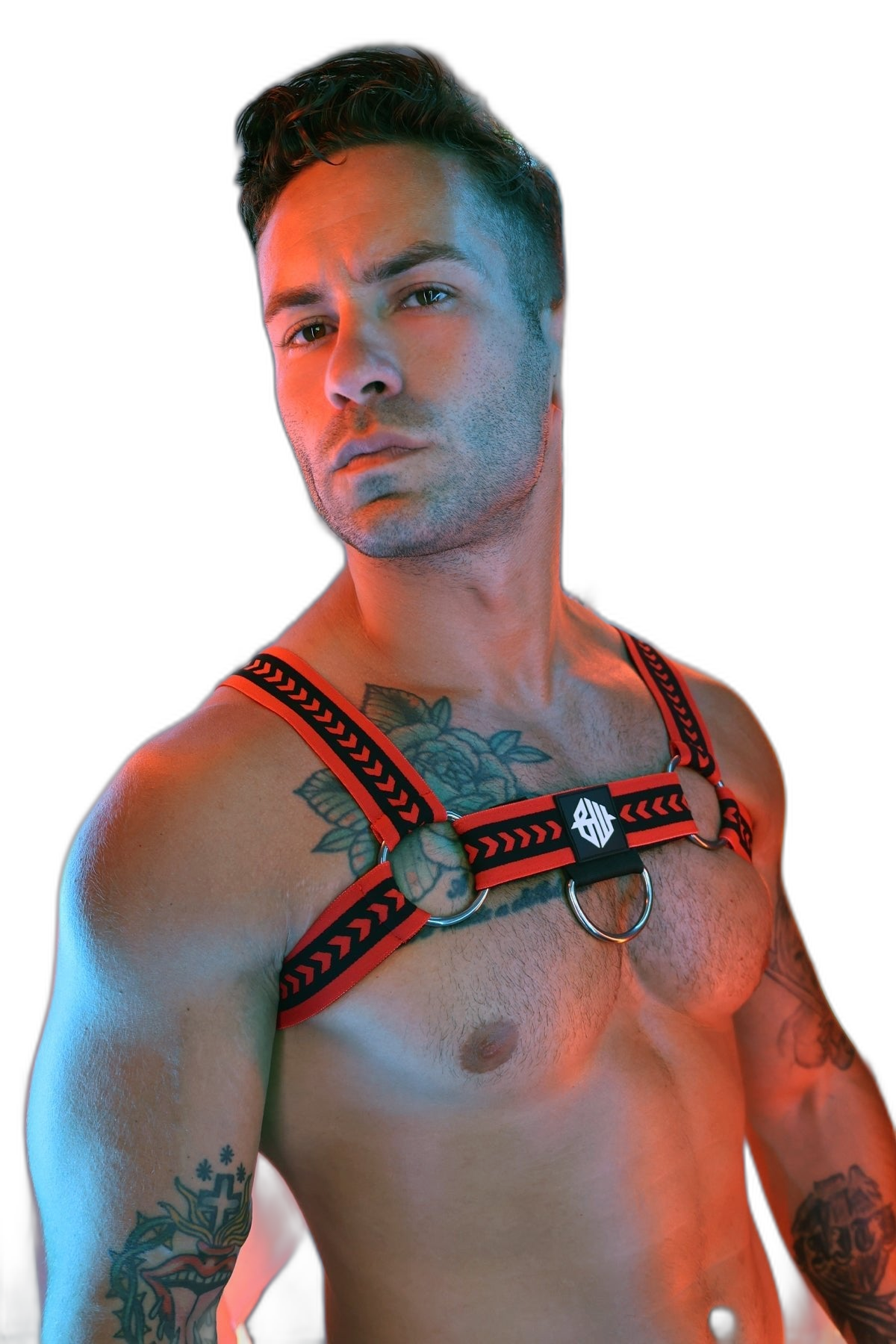 Breedwell Daddys Favourite Bulldog Harness Red