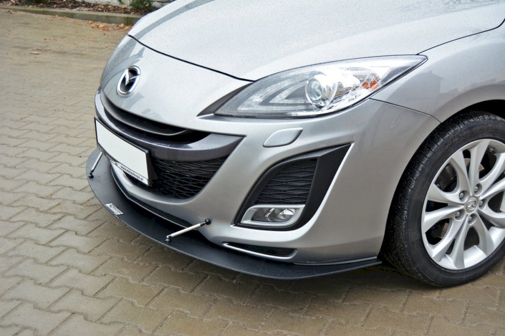 Maxton Design - FRONT RACING SPLITTER MAZDA 3 MK2 SPORT (PREFACE)