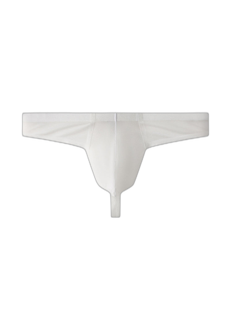 3 Pack Men's Solid Color Seamless Comfort Quick-Dry Breathable Thongs