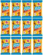 12 x Pedigree Rodeo Adult Dog Treats Beef 7 Sticks 123G