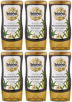 6 x Biona Organic Blackstrap Molasses - 350g