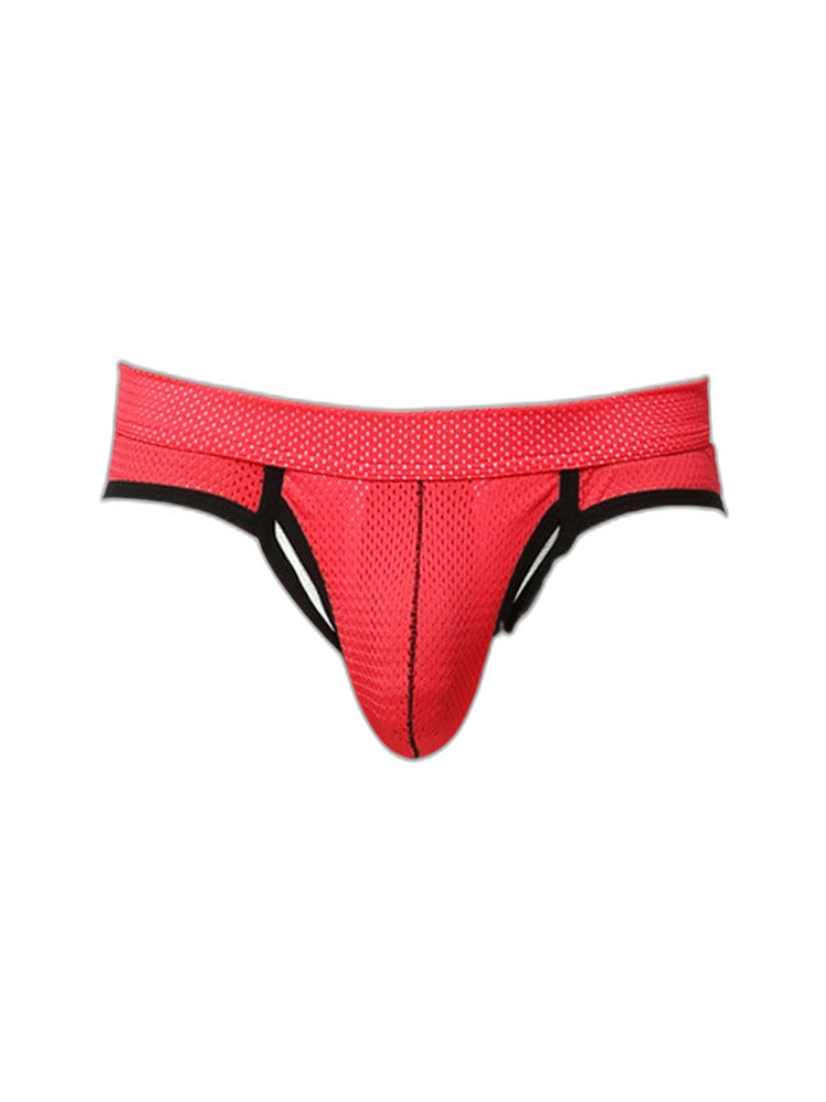 2 Pack Men's Breathable Side-Open Thin and Lightweight Supportive Fit Briefs