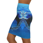 A Drop In The Ocean - Womens Pencil Skirt