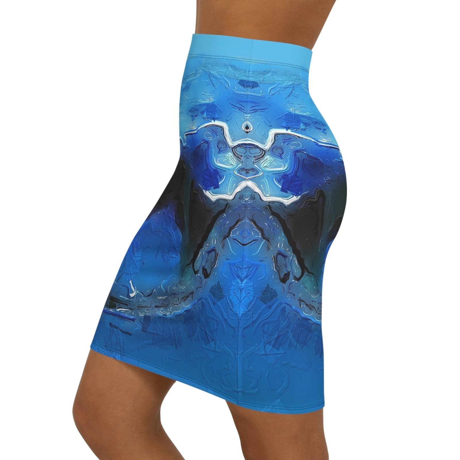 A Drop In The Ocean - Womens Pencil Skirt
