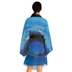 A Drop In The Ocean - Womens Kimono Robe