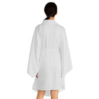 iSAW Womens White Kimono Robe - iSAW Company