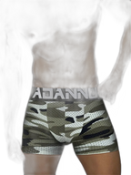 Camouflage Removable Hip Pad Boxer Briefs