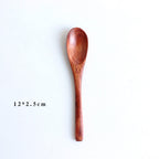 TinyWooden Baby Eating Spoon – Natural Wooden Construction, Safe & Durable Design | Essential First Feeding Utensil for Infants & Toddlers