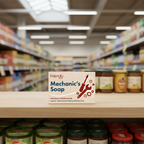 6 x Friendly Soap Mechanic's Soap - 95g