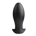 ELITE Liquid Silicone Torpedo Plug Large Black