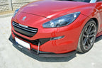 Maxton Design - FRONT RACING SPLITTER PEUGEOT RCZ FACELIFT (2012-15)