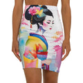 Geisha Girl - Womens Pencil Skirt