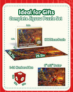 Christmas 24-day Countdown Scene Puzzle
