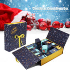Christmas beautiful countdown calendar gift box