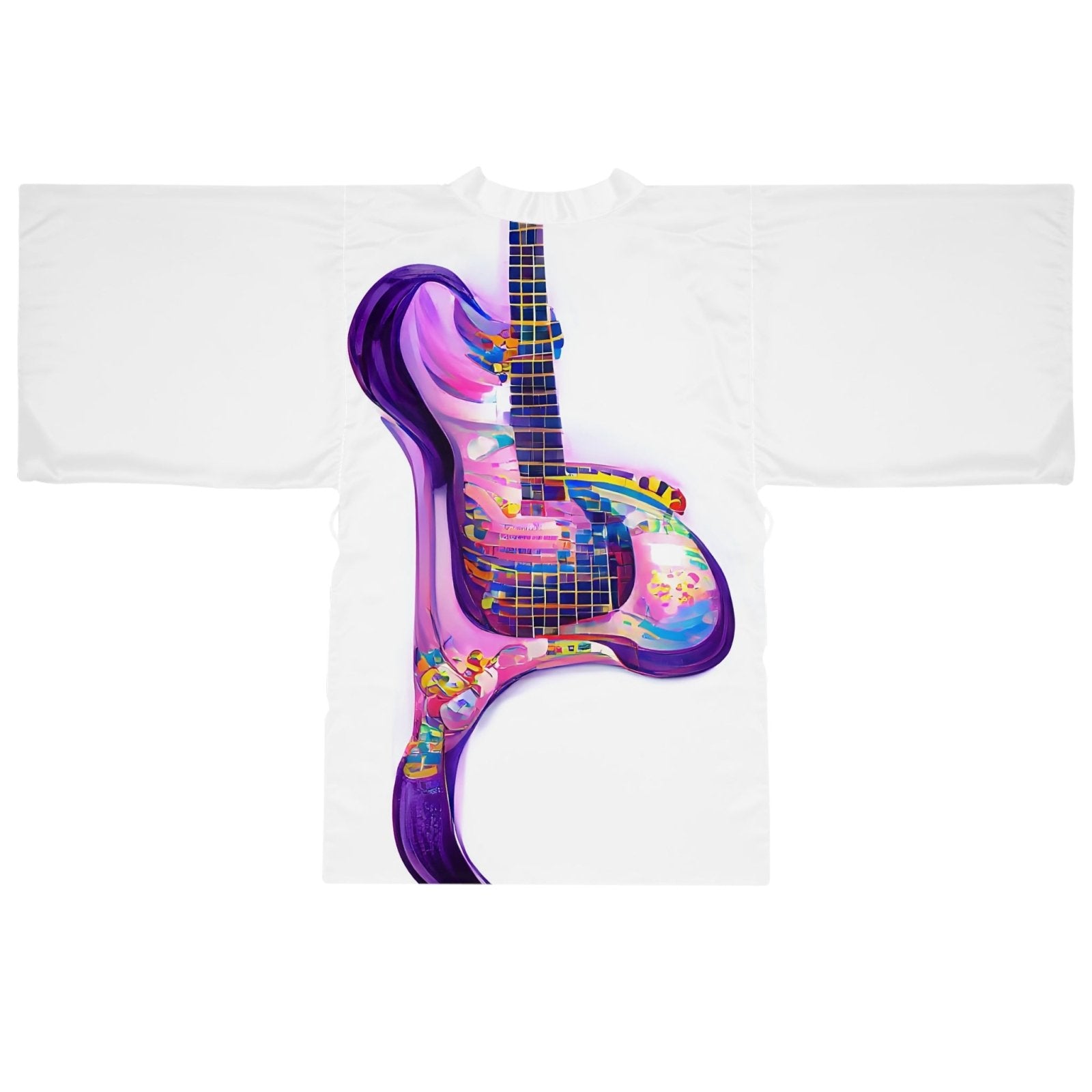 Hippie Guitar - Womens Kimono Robe