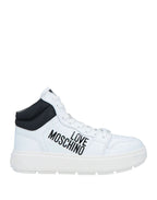 LOVE MOSCHINO Womens Sneakers Size UK 3 EU 36 Trainers Leather