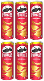 6 x Pringles Original - 165GM