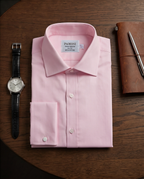 Men’s Pink Oxford Slim Fit Shirt