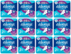 12 X Always Ultra Long Wings 11 PACK