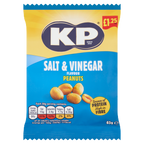 16 x Kp Salt & Vinegar Peanuts - 65GM