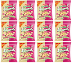 12 x Swizzels Squashies Rhubarb & Custard - 120Gm