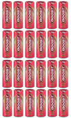 24 x Boost Energy Red Berry Can  - 250Ml